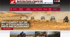 Desktop Screenshot of northbaycycle.com
